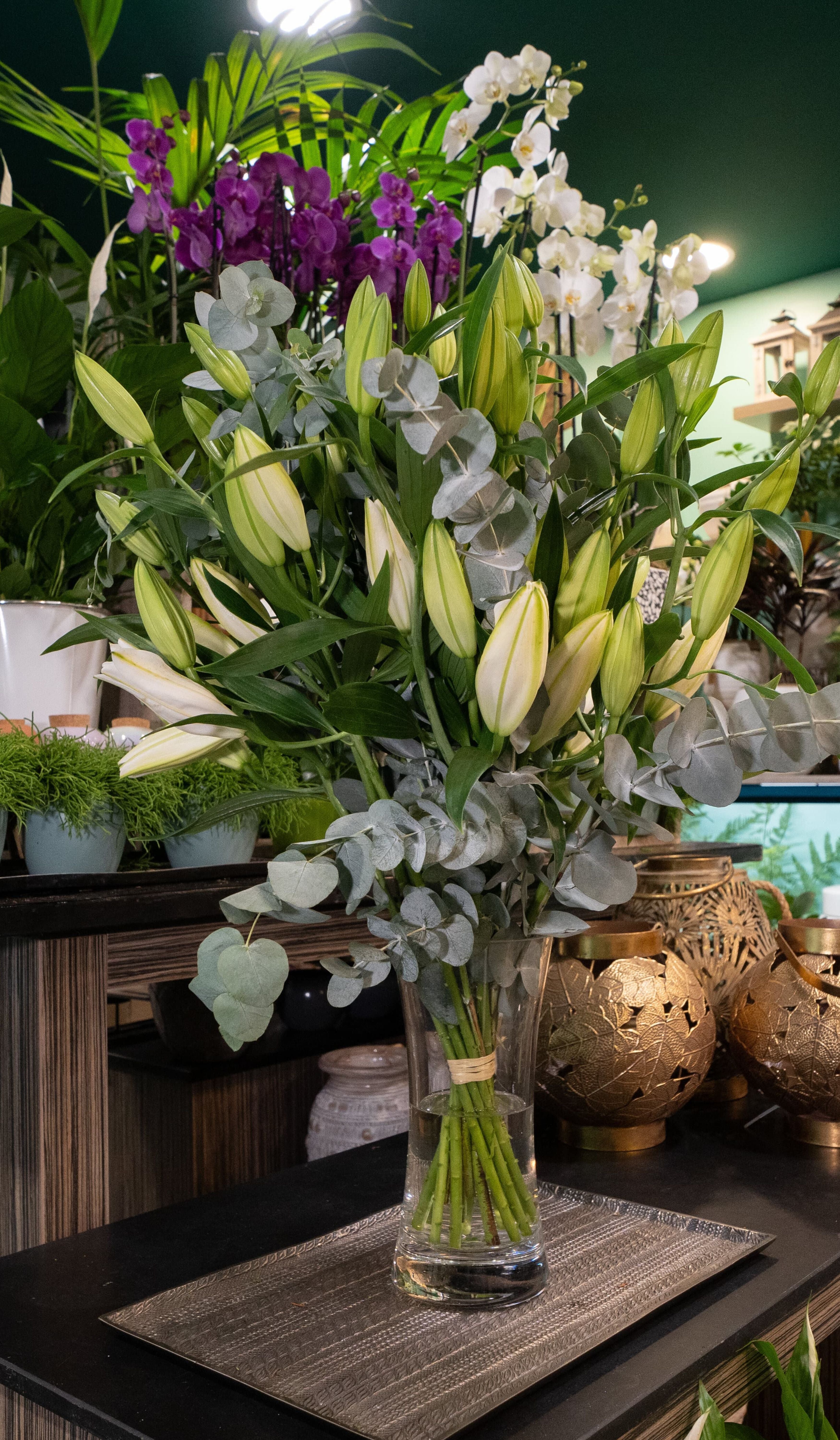 Bouquet de Lys blanc