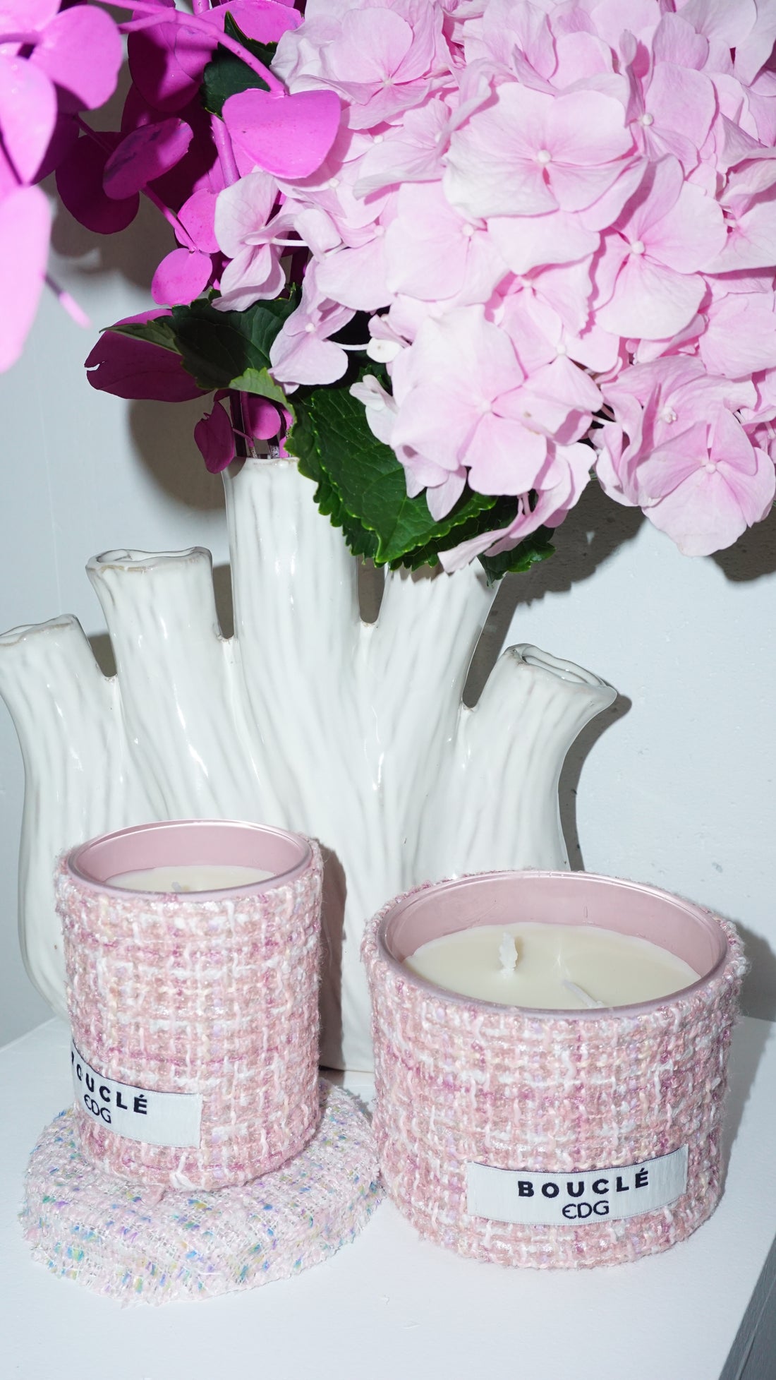 LA BOUGIE TWEED TAILLE M